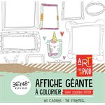 Coloriage Geant - Les Cadres