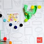 Coloriage Geant - Les Cadres