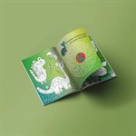 Livre A Colorier Et A Jouer - Dino Amis