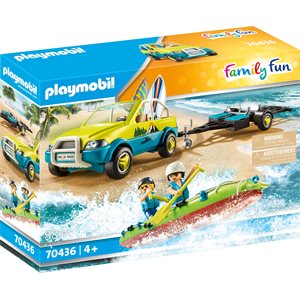 Voiture Avec Canoe
