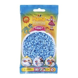 Pastel Blue 1k Beads In Bag