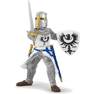 White Knight With Sword Purple