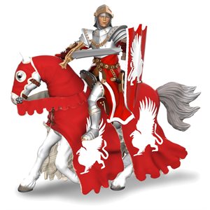 Griffin Knight's Horse Purple