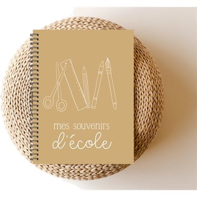 Livre Souvenir D'ecole - Couverture Minimaliste Livre Souvenir D'ecole - Couverture Minimaliste