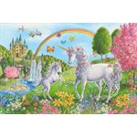 Puzzle Prancing Unicorns 24 Pcs Floor