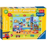 Mfp Fun Day At Playgroup 16 Pc Floor Puzzle
