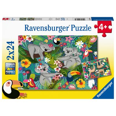 Casse-Tete Koalas Et Paresseux 2x24 Mcx