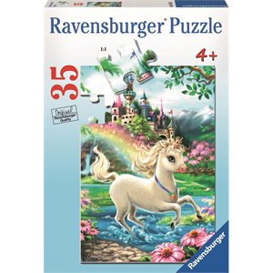 Puzzle Unicorn Castle 35 Pcs