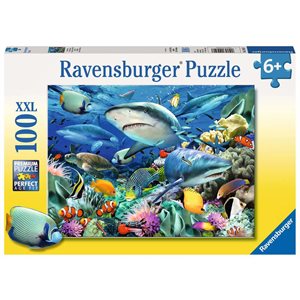 Puzzle Shark Reef Xxl 100 Pcs