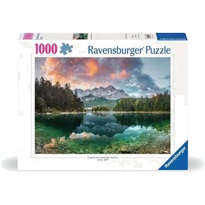 Puzzle Zugspitze At The Eibsee Germany 1000 Pcs