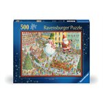 Puzzle Here Comes Christmas! 500 Pcs
