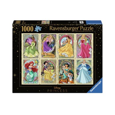 Casse-Tete Art Nouveau Princesses 1000 Mcx