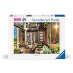 Puzzle Redwood Forest Tiny House 1000 Pcs