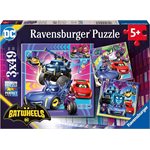 Puzzle Batwheels 3x49 Pcs