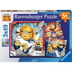 Puzzle Despicable Me 4 3x49 Pcs