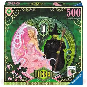 Wicked 500 Pc Round Puzzle
