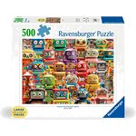 Puzzle Retro Robots Lf 500 Pcs