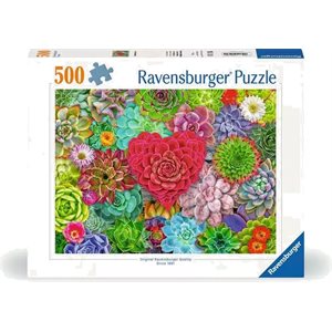 Succulent Love 500 Pc Puzzle