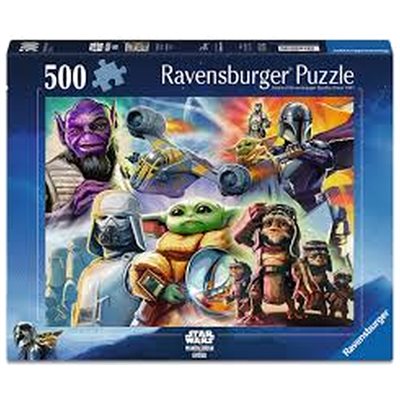 Puzzle The Mandalorian And Grogu 500 Pcs