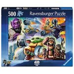 Puzzle The Mandalorian And Grogu 500 Pcs