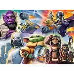 Puzzle The Mandalorian And Grogu 500 Pcs