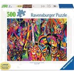 Puzzle Jeweled Jungle Lf 500 Pcs