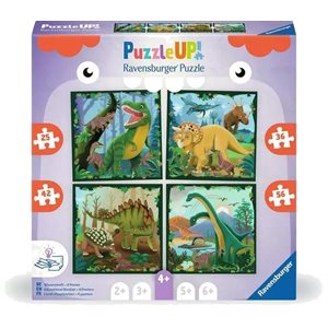Puzzle Up Dinosaurs 25 / 36 / 42 / 56 Pcs