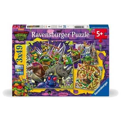 Puzzle Tmnt 3x49 Pcs