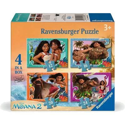 Puzzle Moana 2 12 16 20 24 Pcs