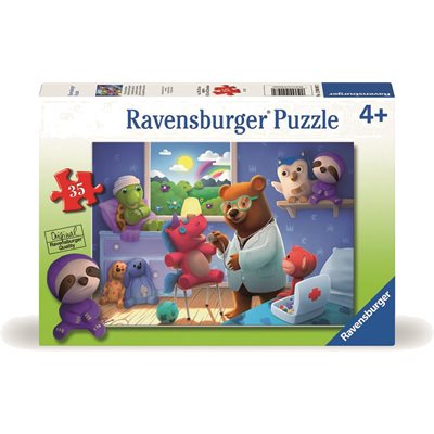 Puzzle Stuffed Animal Hospital 35 Pcs