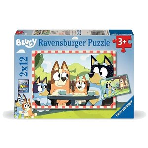 Puzzle Bluey 2x12 Pcs