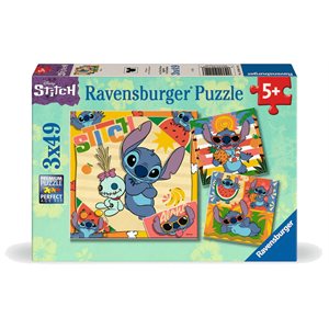 Puzzle Disney Stitch 3x49 Pcs