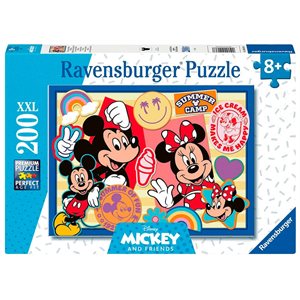 Puzzle Mickey And Minnie 200 Pcs