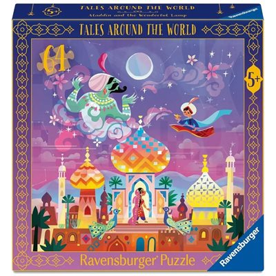 Puzzle Tales Aladdin And The Wonderful Lamp 64 Pcs