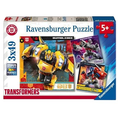 Puzzle Transformers 3x49 Pcs