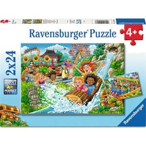 Puzzle Amusement Park 2x24 Pcs