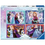 Puzzle Disney Frozen 4x100 Pcs