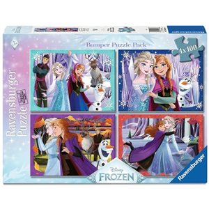 Casse-Tete Disney Frozen 4x100 Mcx