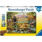 Puzzle Animals Of The Savannah 200 Pcs Xxl