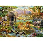 Puzzle Animals Of The Savannah 200 Pcs Xxl