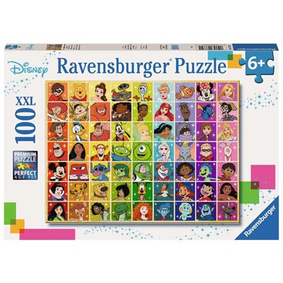 Puzzle Disney Color Palette 100 Pcs