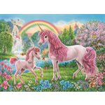 Magical Unicorns 100 Pcs + Coloring Book