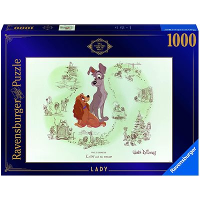 Casse-Tete Disney Lady 1000 Mcx