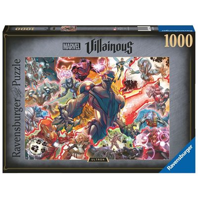 Casse-Tete Marvel Villlainous Ultron 1000 Mcx