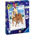 Creart: The Royal Horse W / Glitter 7x10