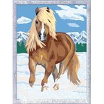 Creart: The Royal Horse W / Glitter 7x10