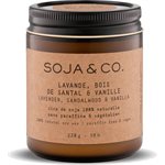 Bougie 8oz Lavande, Bois Et Vanille