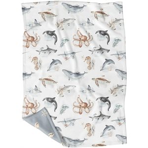 Couverture L'ocean De Willy 80cm X 100cm