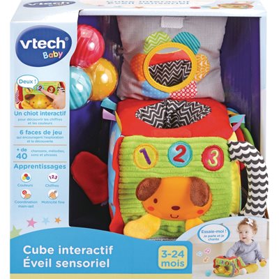 Cube Interactif Eveil Sensoriel (FR)