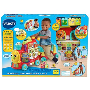 Maxiloco Mon Trotti Train 4 En 1 Fr